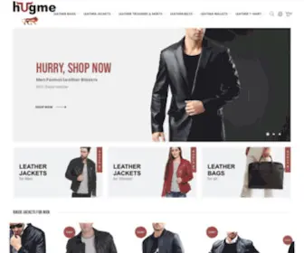 Hugme.fashion(Leather Jackets for Men & Women Online) Screenshot