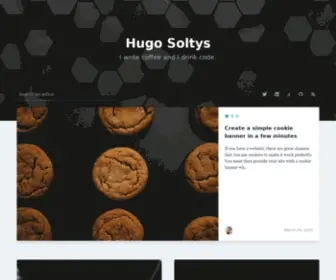 Hugo-Soltys.com(Hugo Soltys) Screenshot