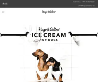 Hugoandceline.ae(Ice Cream for Dogs) Screenshot