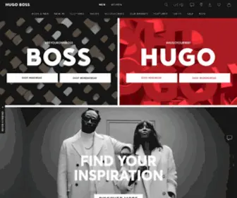 Hugoboss.com(HUGO BOSS) Screenshot