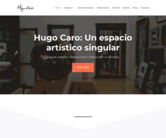 Hugocaro.com(Hugo Caro Espacio) Screenshot