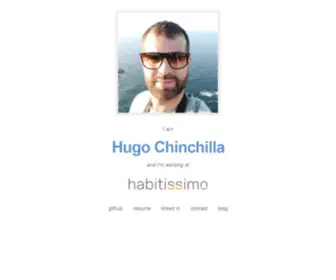 Hugochinchilla.net(Hugo Chinchilla) Screenshot