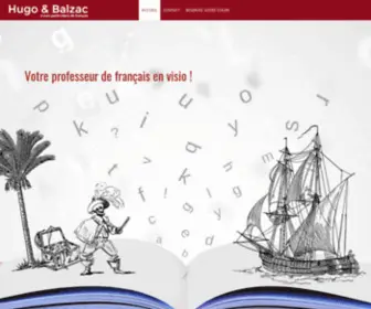 Hugoetbalzac.fr(Lecture linéaire gratuite) Screenshot