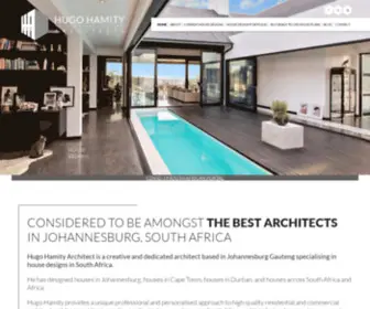 Hugohamity.co.za(Architects Johannesburg South Africa Hugo Hamity Architect) Screenshot