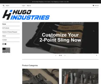 Hugoindustries.com(Hugo Industries) Screenshot