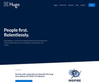 Hugophr.com(Hugo Health) Screenshot