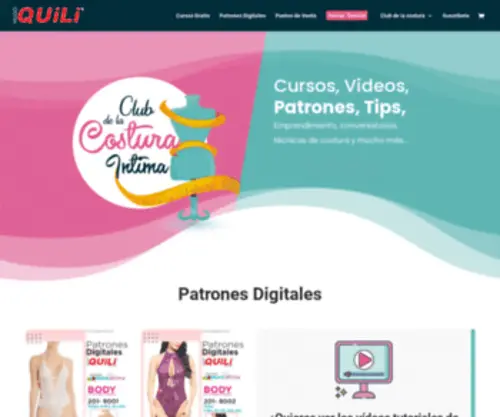 Hugoquili.com(Paño lency) Screenshot