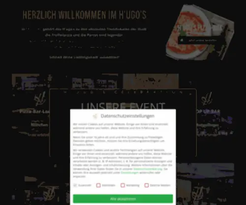 Hugos-Pizza.de(Pizza – Bar) Screenshot