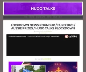 Hugotalks.com(Hugo Talks) Screenshot