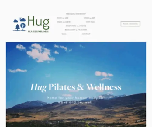 Hugpilatesandwellness.com(Hug Pilates & Wellness Studio Reno) Screenshot
