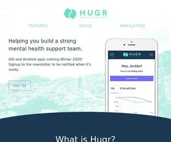 Hugr.ca(Mental Health Support App) Screenshot
