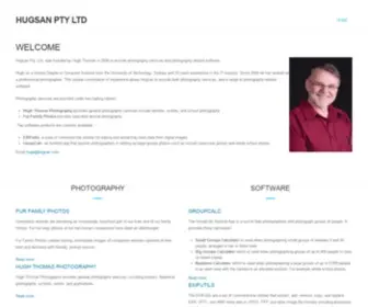 Hugsan.com(Hugsan Pty. Ltd) Screenshot