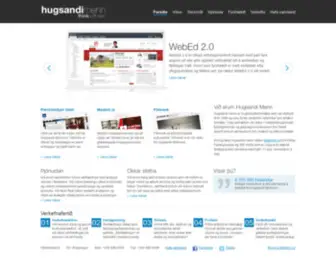 Hugsandimenn.is(Hugsandi Menn) Screenshot
