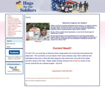 Hugsforoursoldiers.org(hugsforoursoldiers) Screenshot