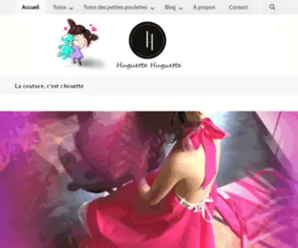HuguetteHuguette.com(La couture) Screenshot