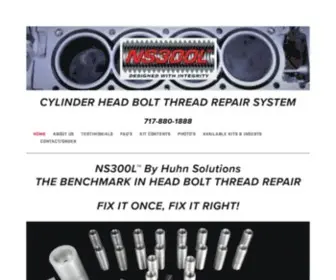 Huhnsolutions.com(The best most reliable universal thread repair kit. Thread sleeves to fix damaged) Screenshot