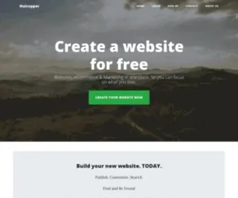 Huicopper.com(Create a website for free) Screenshot