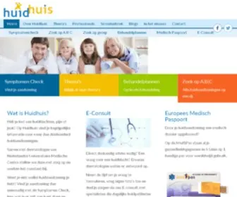 Huidhuis.nl(Huidaandoeningen) Screenshot