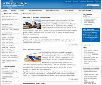 Huihongfiber.com(Huihong Technologies) Screenshot