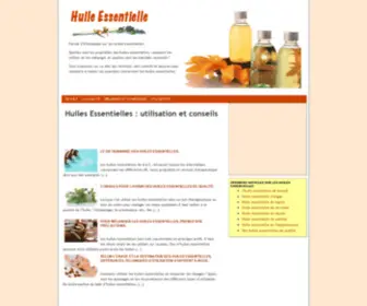 Huile-Essentielle.org(Huiles essentielles) Screenshot