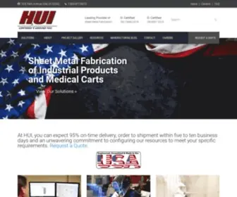 Huimfg.com(HUI Manufacturing) Screenshot