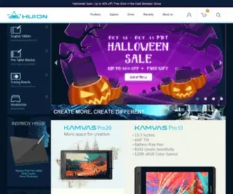 Huion-Tablet.com(Huion Official Store) Screenshot