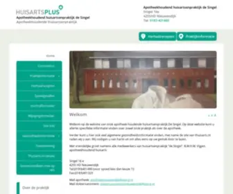 Huisartsenpraktijkdesingel.nl(Apotheekhoudend Huisartsenpraktijk de Singel) Screenshot
