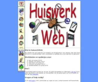 Huiswerkweb.nl(Huiswerkweb) Screenshot