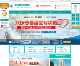 Huiyangjs.com(成都棕南医院) Screenshot