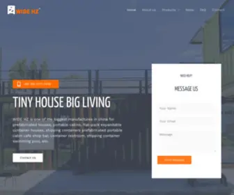 Huizhisteel.com(WIDE HZ) Screenshot