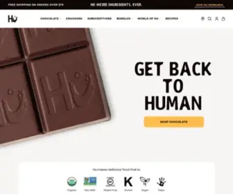 Hukitchen.com(Organic Chocolate and Snacks) Screenshot