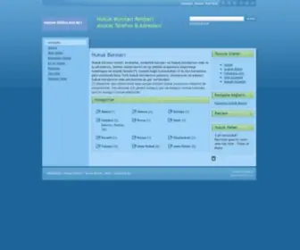 Hukukburolari.net(Hukuk Büroları) Screenshot