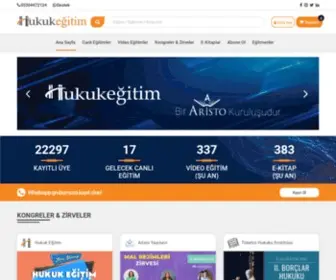 Hukukegitim.com(Hukuk Eğitim) Screenshot