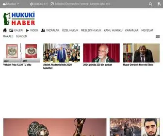 Hukukihaber.net(Hukuki Haber) Screenshot