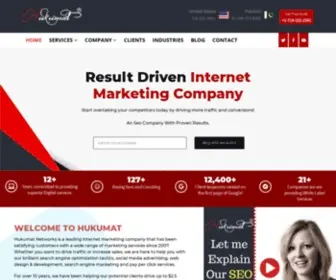 Hukumat.com(Top Digital Marketing Agency) Screenshot