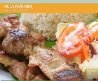 Hulawokbbq.com(HULA WOK BBQ) Screenshot