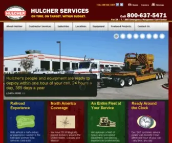 Hulcher.com(Hulcher Services) Screenshot