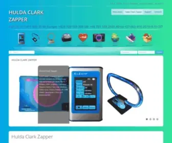 HuldaclarkZapper.com(Hulda Clark Zapper) Screenshot