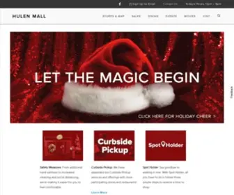 Hulenmall.com(Shopping Mall in Fort Worth) Screenshot
