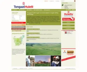 Huletts.co.za(Tongaat Hulett) Screenshot