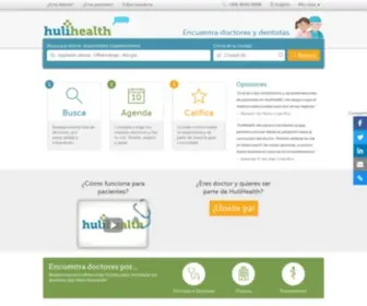Hulihealth.com(Busca, contacta y agenda citas médicas con doctores facilmente) Screenshot