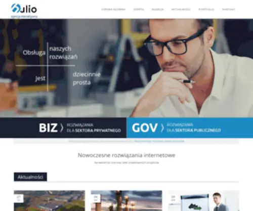 Hulio.pl(Agencja Interaktywna Hulio) Screenshot