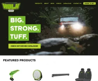 Hulk4X4.com.au(HULK 4x4) Screenshot