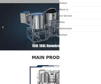 Hulkbrew.com(HULK Brewtech) Screenshot