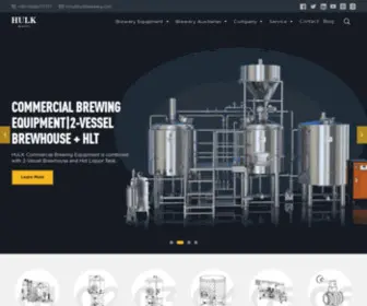 Hulkbrewery.com(HULK Brewtech) Screenshot