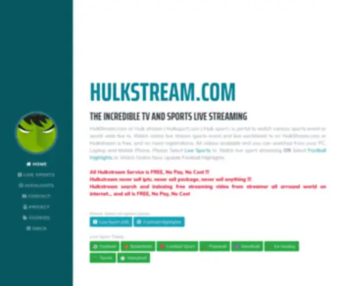 Hulksport.com(Hulksport) Screenshot