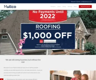 Hullcoexteriors.com(Home Improvement Company Chattanooga & Knoxville TN) Screenshot