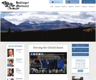 Hullingermortuary.com(Hullinger Mortuary) Screenshot