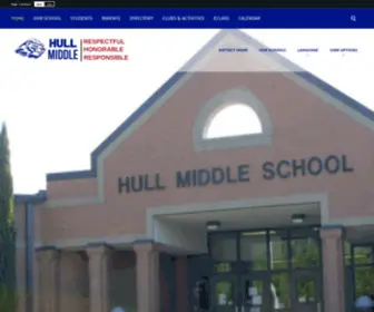 Hullmiddleschool.org(Hull Middle School) Screenshot