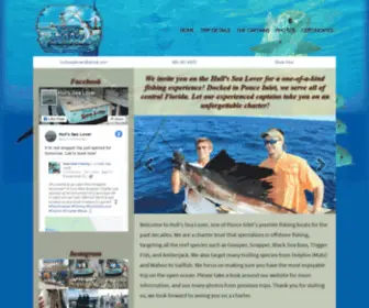 Hullssealover.com(Fishing Charters) Screenshot